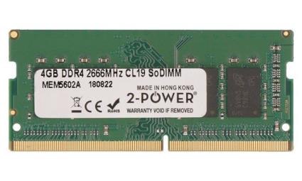4GB DDR4 2666MHz CL19 SoDIMM
