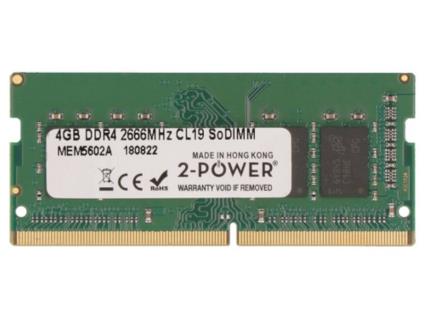 4GB DDR4 2666MHz CL19 SoDIMM