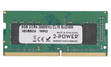 8GB DDR4 2666MHz CL19 SoDIMM