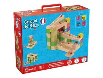 Puzzle JEUJURA Madeira - Bege - 39 x 31 x 11 cm)