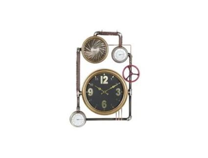 Relógio de Parede Dkd Home Decor Válvulas Cristal.