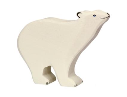 Figuras de Ação HOLZTIGER Madeira - Vermelho - 15 x 2,8 x 12 cm)