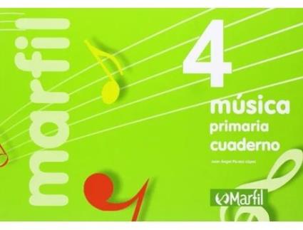 Livro Cuaderno Musica 4º.Primaria (Marfil) de Vários Autores (Espanhol)