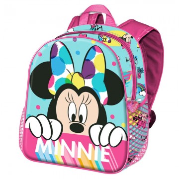 Mochila Big Wishful Minnie Disney 3D 31cm