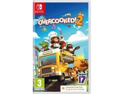 Jogo Nintendo Switch Overcooked! 2 (Código de Descarga na Caixa)