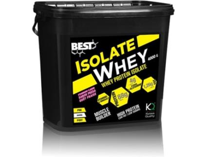 Proteína BEST PROTEIN Whey Isolate (4 Kg - Morango)