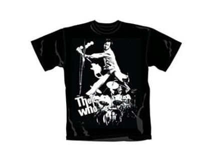 T-Shirt LOUD DISTRIBUTION The Who - Flyin High Preto (Tamanho: S)
