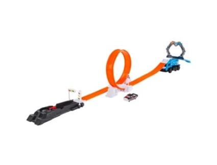 Pista de Lançamento SPEED & GO Carro de Polícia (Idade Mínima: 6 Anos - 14x124x20.5 cm)