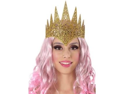 Coroa DISFRAZZES Dourada De Raínha Malvada