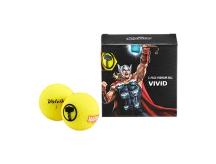 Pack de 3 Bolas para Golf VOLVIK Multicor (Tu)