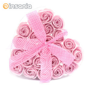 Conjunto de 24 Rosas Cor-de-rosa de Sab?o