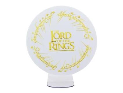 Candeeiro de Mesa LORD OF THE RINGS Logo Branco