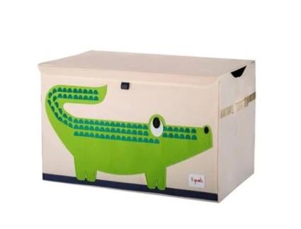 Caixa para Arrumação 3SPROUTS Crocodilo