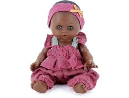 Boneca PETITCOLLIN Plástico - Rosa - 28 cm)