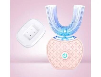 Escova de Dentes Elétrica JGB Ultra-sónica 360 Graus Rosa (5000 rpm)