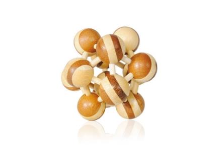 Puzzle FRIDOLIN Madeira - Vermelho - 9 x 9 x 9 cm)