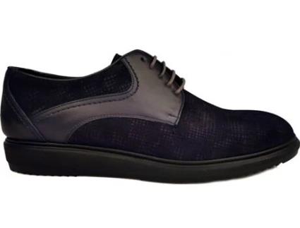 Sapatos DONATTELLI Luxy Couro Homem (39 - Azul Marinho)