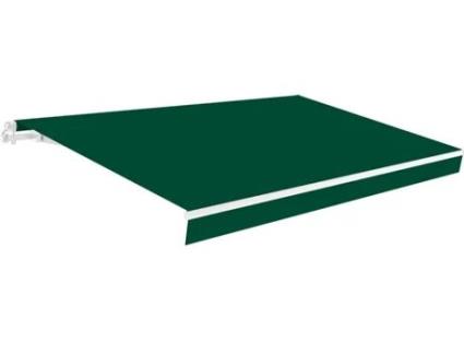 Toldo Manual Completo SMARTSUN Lona de Poliéster (Verde - 4x2,5m)