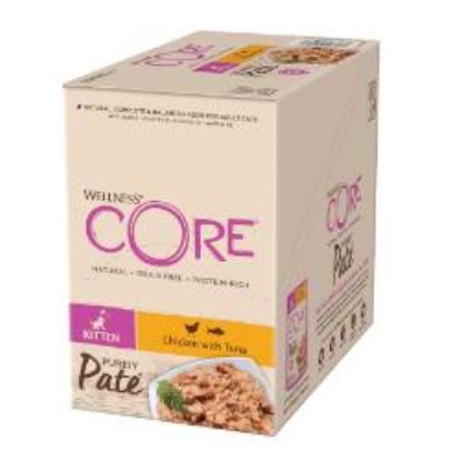 Wellness Core Kitten Frango em Patê saqueta