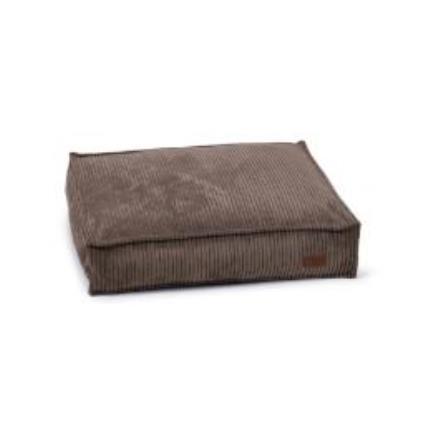 Designed by Lotte Ribbed Colchão Castanho para cães