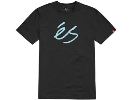 T-shirt para Homem ES Scrip Mid Preto para Outdoor (M)