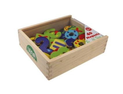 Simm Spielwaren Magnetic Wooden Numbers
