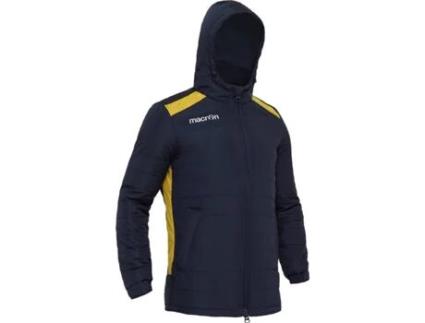 Casaco MACRON Talnach (Azul Marinho e Amarelo - 5XL)