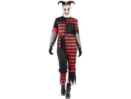Fato de Mulher EUROCARNAVALES Bobo Da Corte Sinistro (M/L )