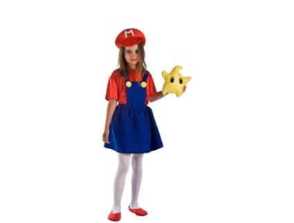 Fato de Menina EL REY DEL CARNAVAL Encanadora De Videogame  (8 - 10 anos)