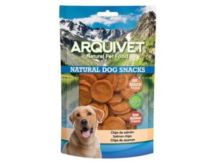 Chips de Salmão Arquivet - 350gr. Snack natural para cães