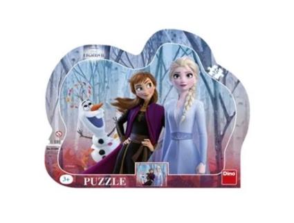 Puzzle Frame 25 Pcs Frozen Ii Dino