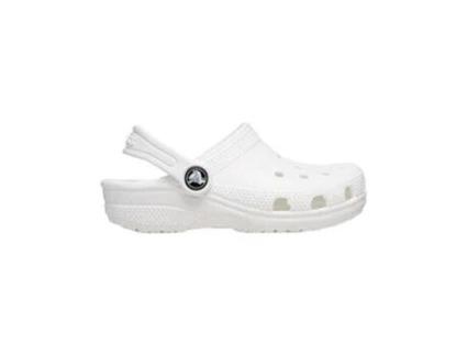 Sandálias Classic CROCS para Bebés (Branco - Material Sintético - 25-26 )