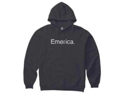 Camisola para Homem EMERICA Pure Logo Preto para Outdoor (L)