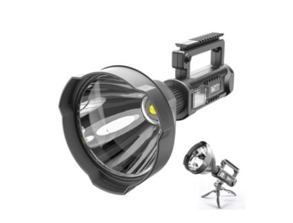 Holofote Portátil com Tripé Led Xhp70.2 7000 Lúmens Bateria Recarregável 5800Mah