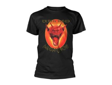 T-shirt URIAH HEEP Abominog (Algodão-Preto-Xxxl)