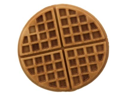 Waffles com Frango Ø7 Cm / 100 Gr 3 Unid.