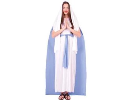Fato de Mulher GUIRMA Virgem Maria Com Túnica E Véu (M = 38/40)