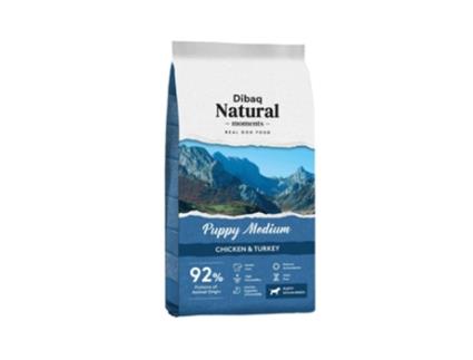 Dibaq Natural Moments PUPPY MEDIUM ração para cachorros com alto conteúdo de proteína 3 Kg