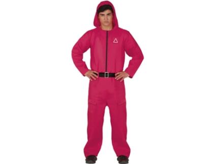 Fato de Homem GUIRCA Squid Game Henchman (Tam: L)