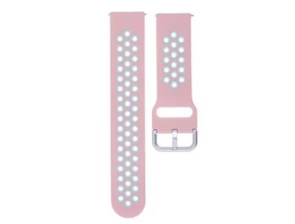 Bracelete De Silicone Spor Para Relógio Apple Watch Aceshley 22Mm(Rosa)
