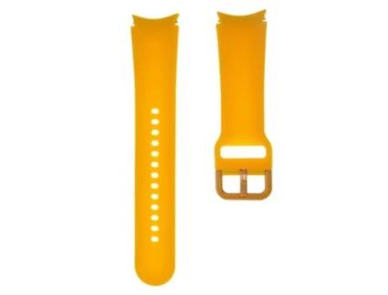Bracelete De Silicone Para Relógio Apple Watch Aceshley 20Mm (Laranja)