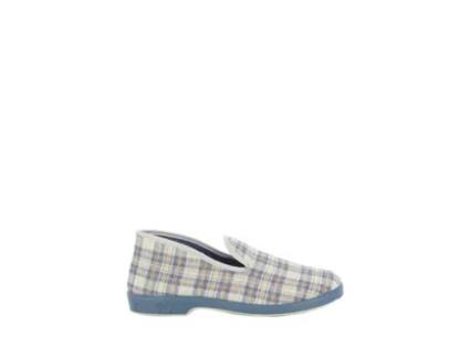 Pantufas em Tecido Eco Reciclado DOCTOR CUTILLAS (Têxtil -Azul-36)