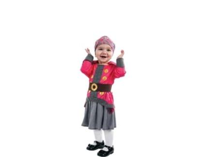 Fato de Bebé CRAZY THE PARTY Pirata (1 - 2 anos)