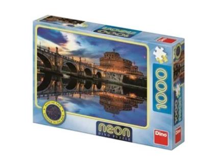 Puzzle 1000 Pcs Castel Sant'Angelo Neon Dino