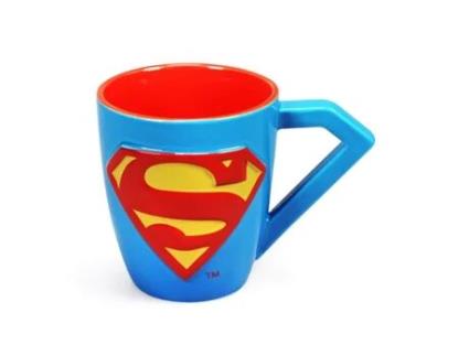 Caneca HMB Super-Homem 350 ml Azul