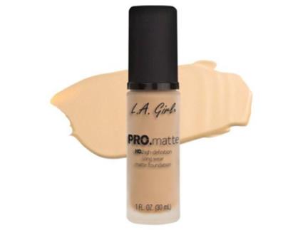 L.A. Girl L?Quido De Base Matte Marfim Funda??O Pro