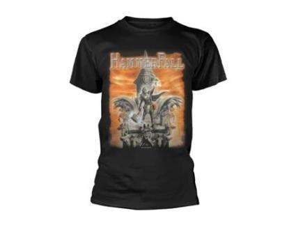 T-shirt HAMMERFALL (Xl - Preto)