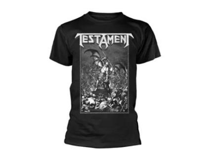 T-shirt TESTAMENT (Xl - Preto)