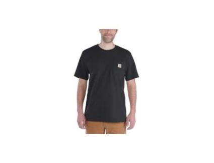 T-shirt Workwear Pocket Preto