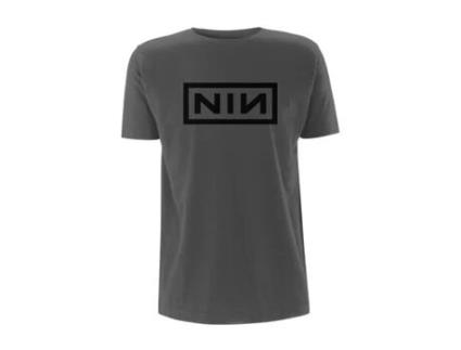 T-shirt NINE INCH NAILS (XXl - Cinzento)